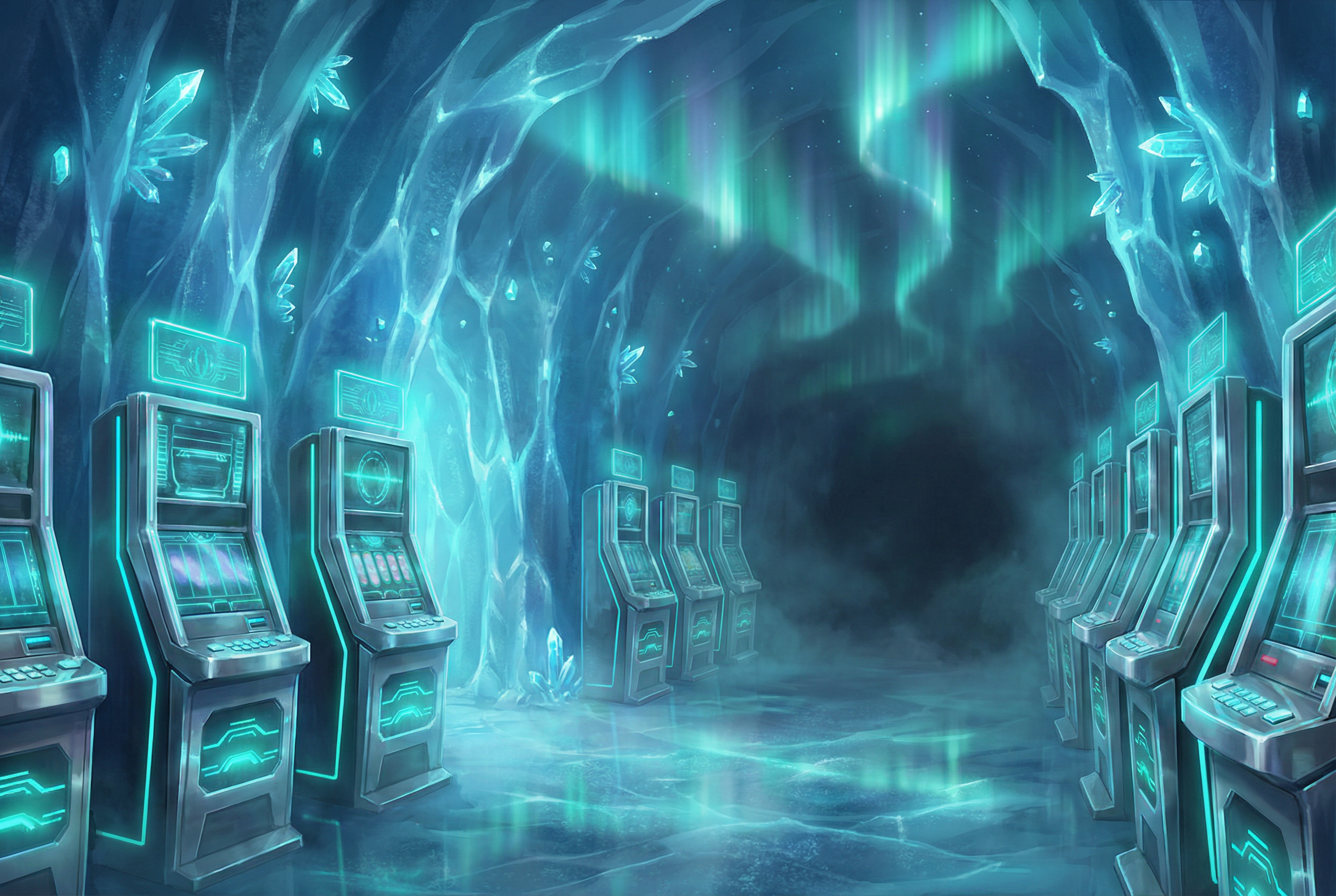 水果老虎机 电子老虎机冰窟 - 高频爆分极地角子机